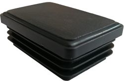 Pfostenkappen - Anthrazit - 60x40 mm für Doppelstabpfosten aus PVC